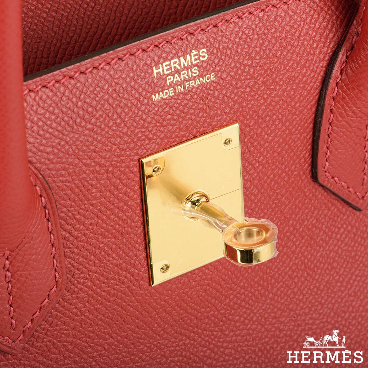 Hermès Birkin 30 Epsom Rouge Casaque